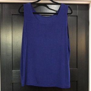 Chico’s 3.0/XL/16 Reg Microfiber Scoop Neck Tank